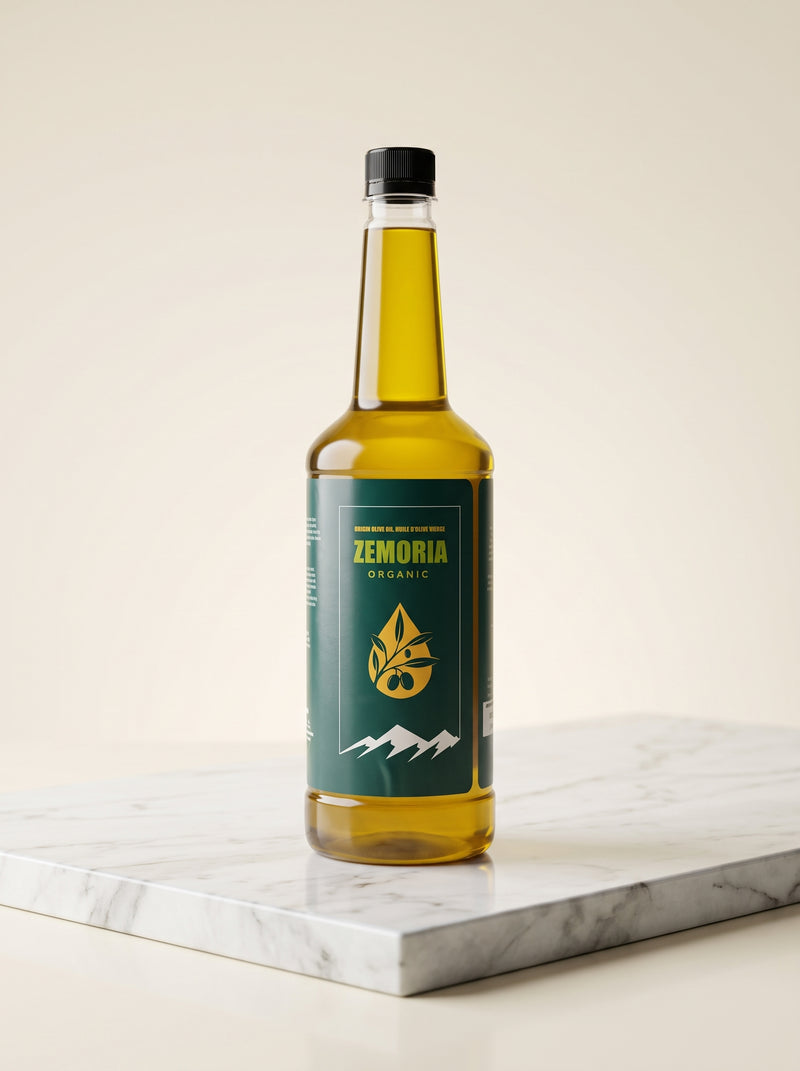 Huile d’olive vierge extra de Kabylie Zemoria — Bouteille 1 L